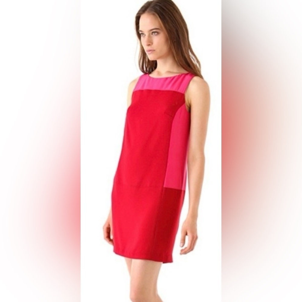 Rag & Bone 'Corina' Colorblock Shift Dress. Size 10